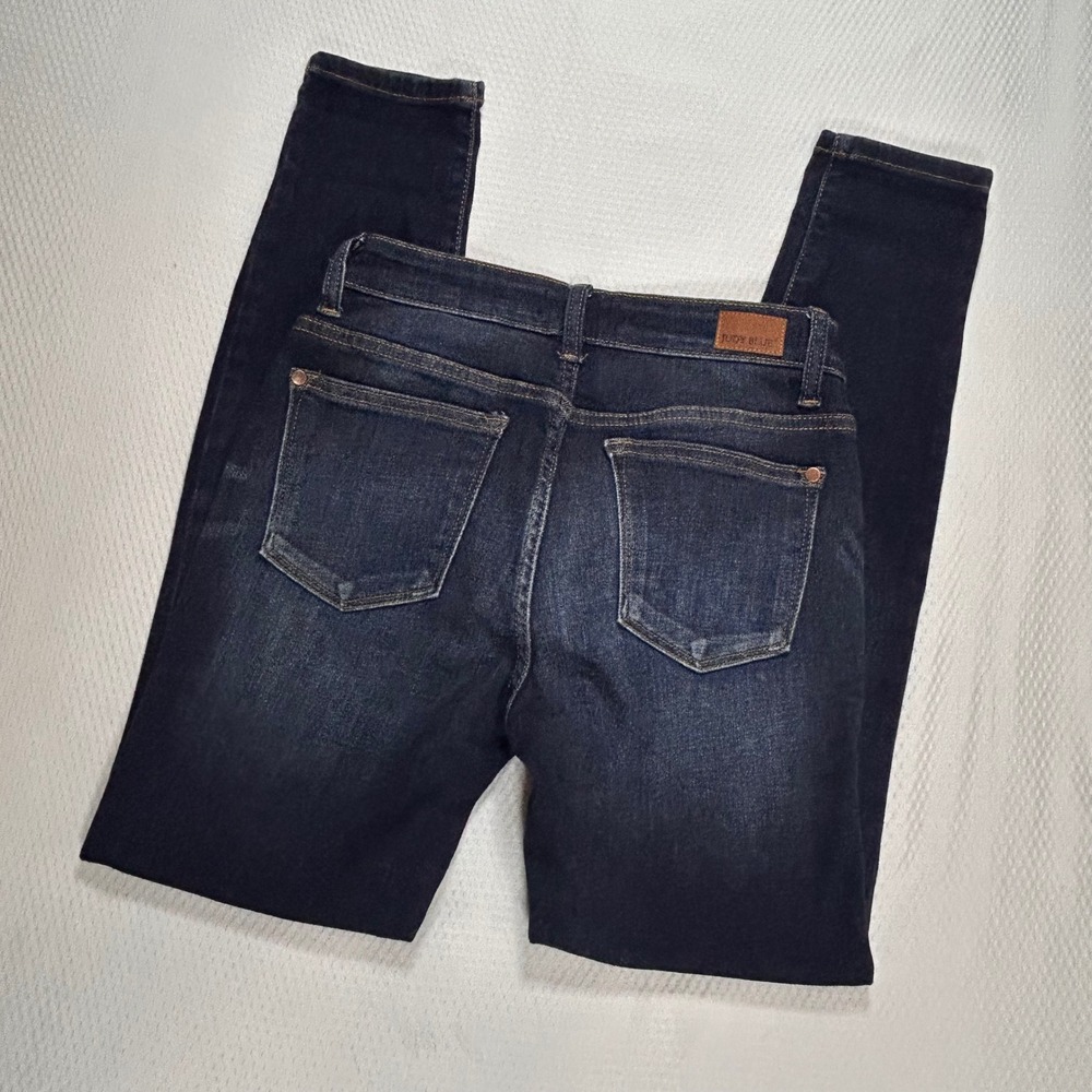 Judy‎ Blue Skinny Fit Dark Wash Denim Jeans JB82110DK Womens Size 5/27